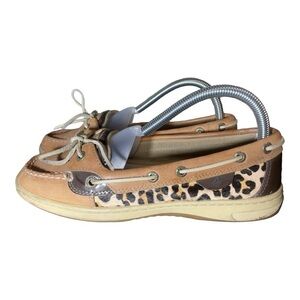 Sperry Angelfish Leopard Moccasin
Loafer Flats 8.5M